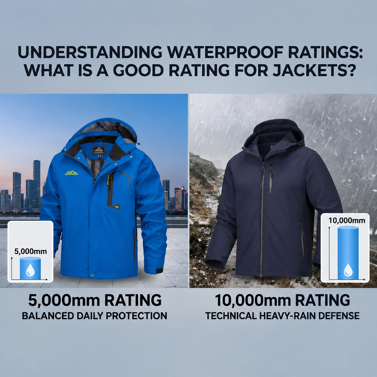 What Is a Good Waterproof Rating for Jackets