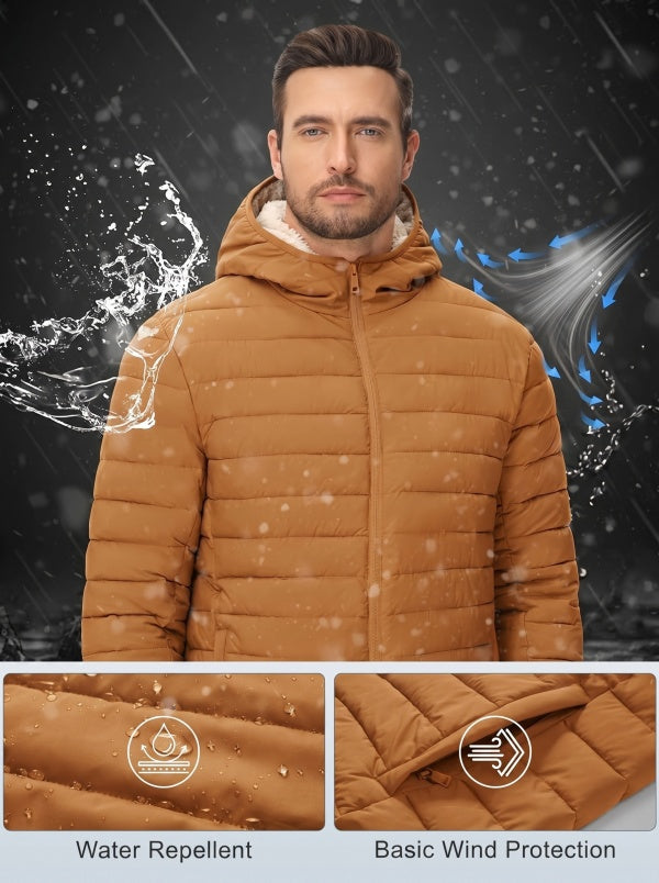Men's Waterproof Winter Puffer Jacket