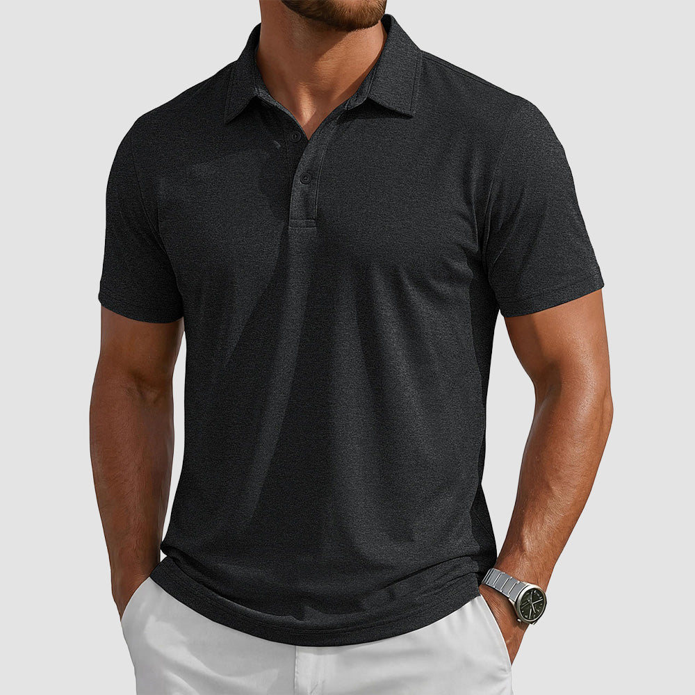 Men's Performance Polo Shirt - Lightweight Outdoor Polo