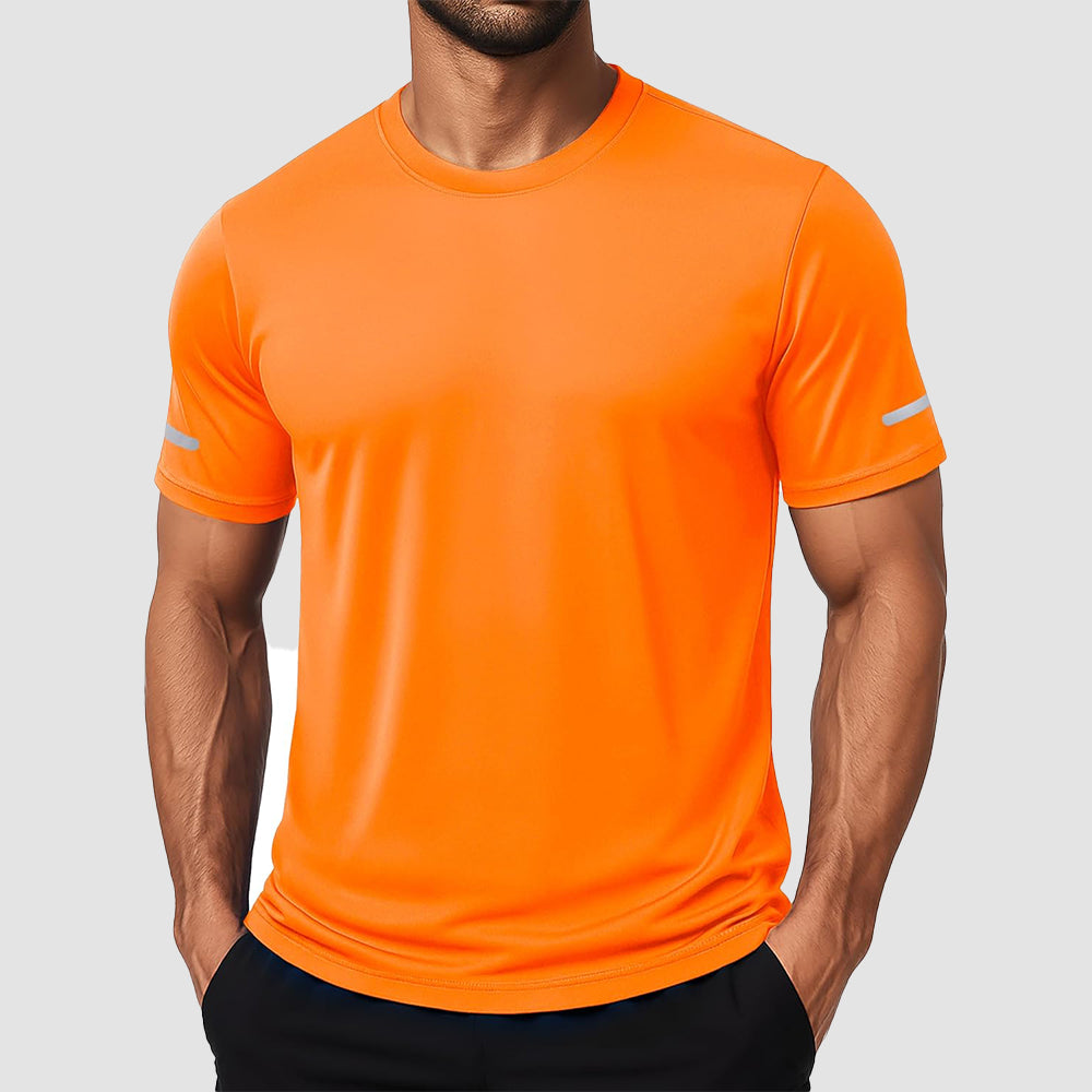 Men's Dry Fit Sun Protection Stretch Training & Sports T-Shirts