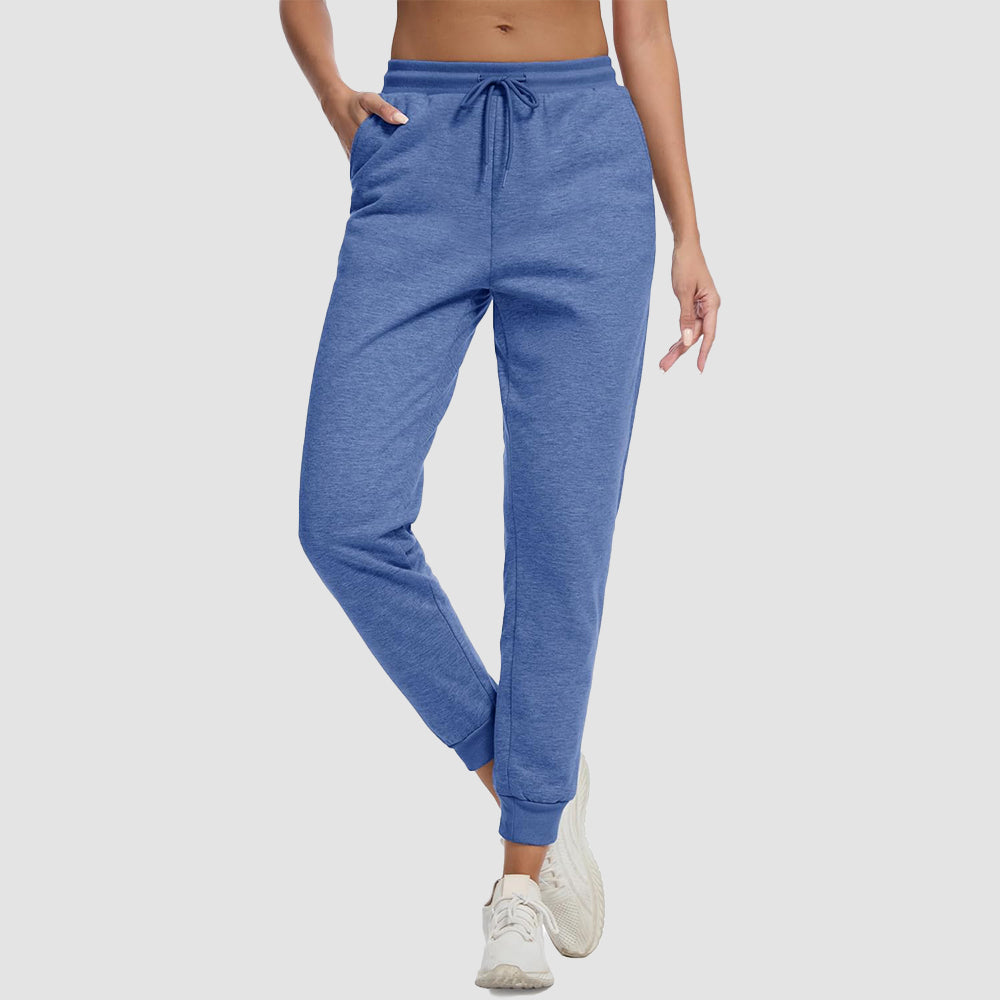 Women's Sherpa Lined Sweatpants Warm Fleece Winter Joggers