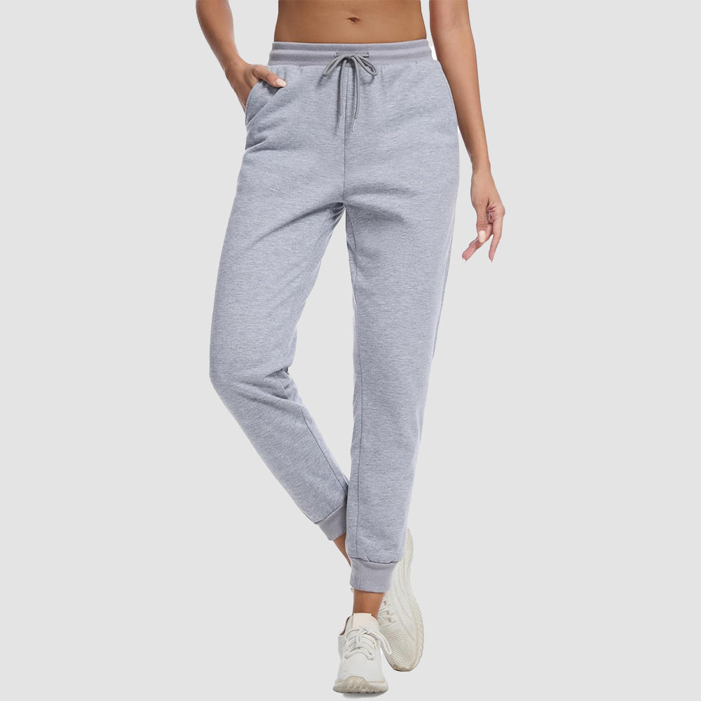 Women's Sherpa Lined Sweatpants Warm Fleece Winter Joggers