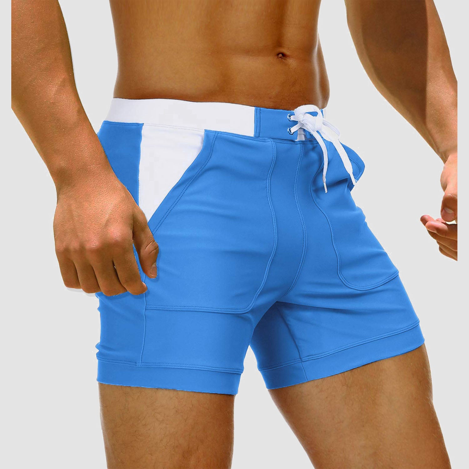 Men's Swim Trunks with Pockets