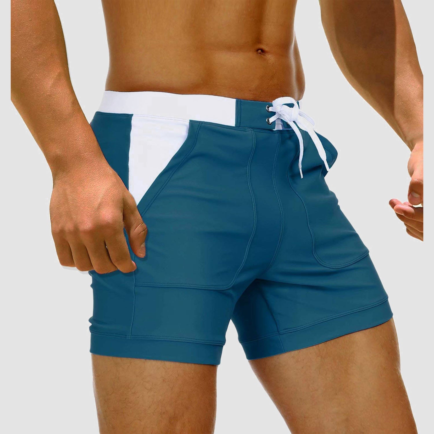Men's Swim Trunks with Pockets