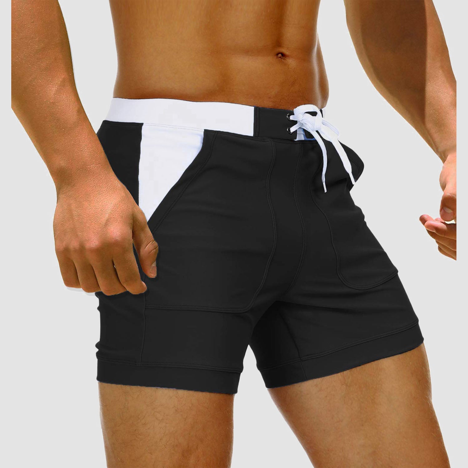 Men's Swim Trunks with Pockets