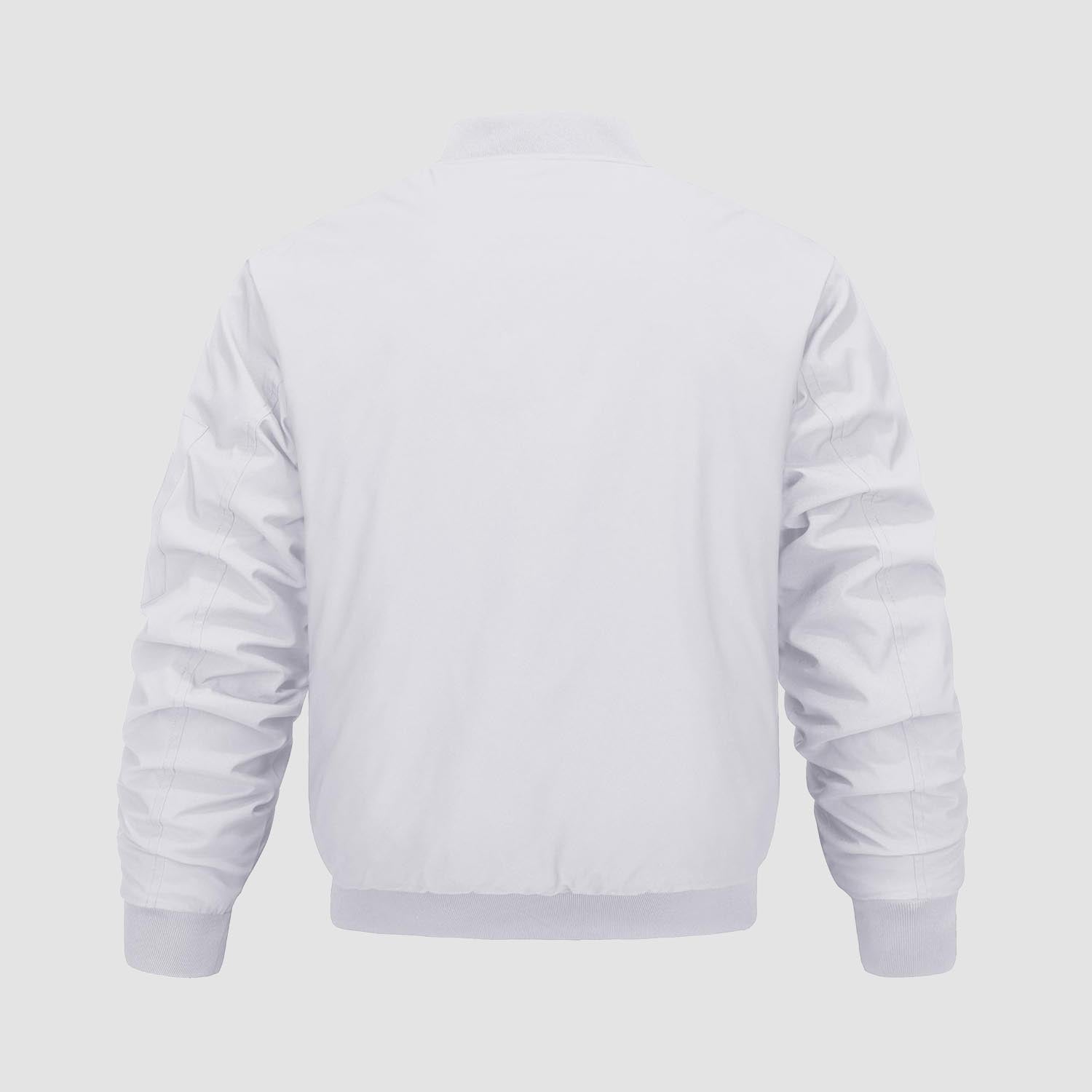 Men's Bomber Jacket, Quilted & Windproof with Pockets - MAGCOMSEN