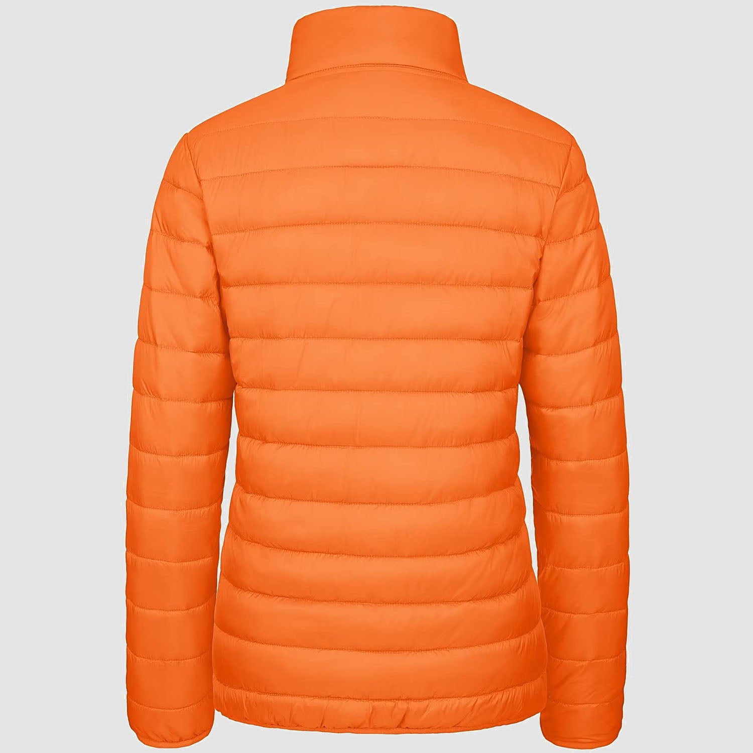 Women's Lightweight Quilted Puffer Jacket Full Zip Winter Coat