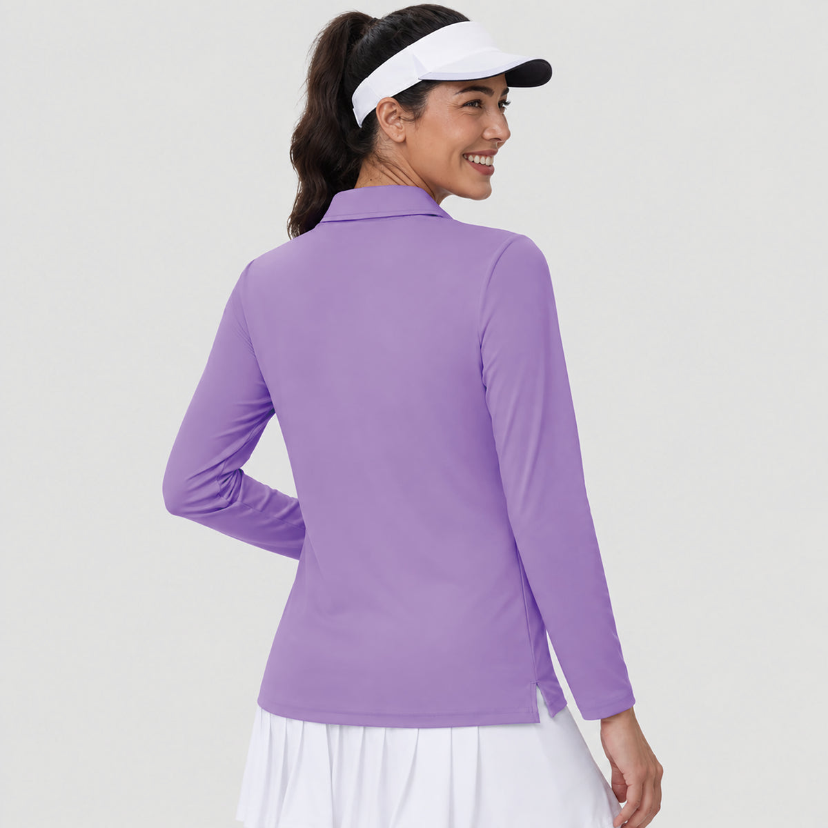 Women's UPF 50 Long Sleeve GolF Shirt Quick Dry Golf Hiking Top