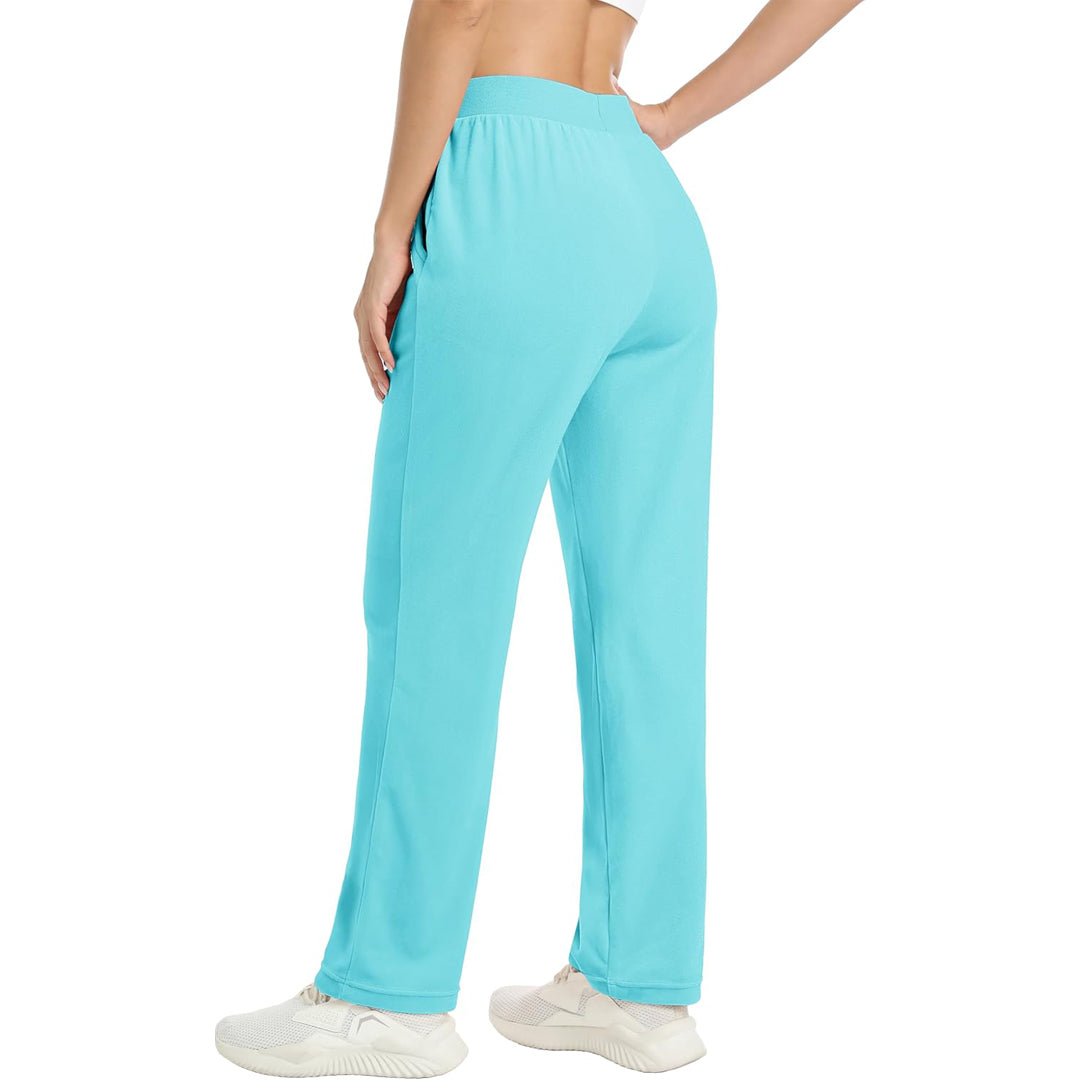 Women's Fleece Jogger Pants - Comfy Lounge & Yoga Sweatpants