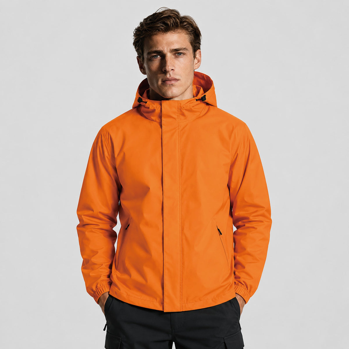 Men's Lightweight Waterproof Rain Jacket Breathable Hooded Windbreaker Shell Florange by MAGCOMSEN