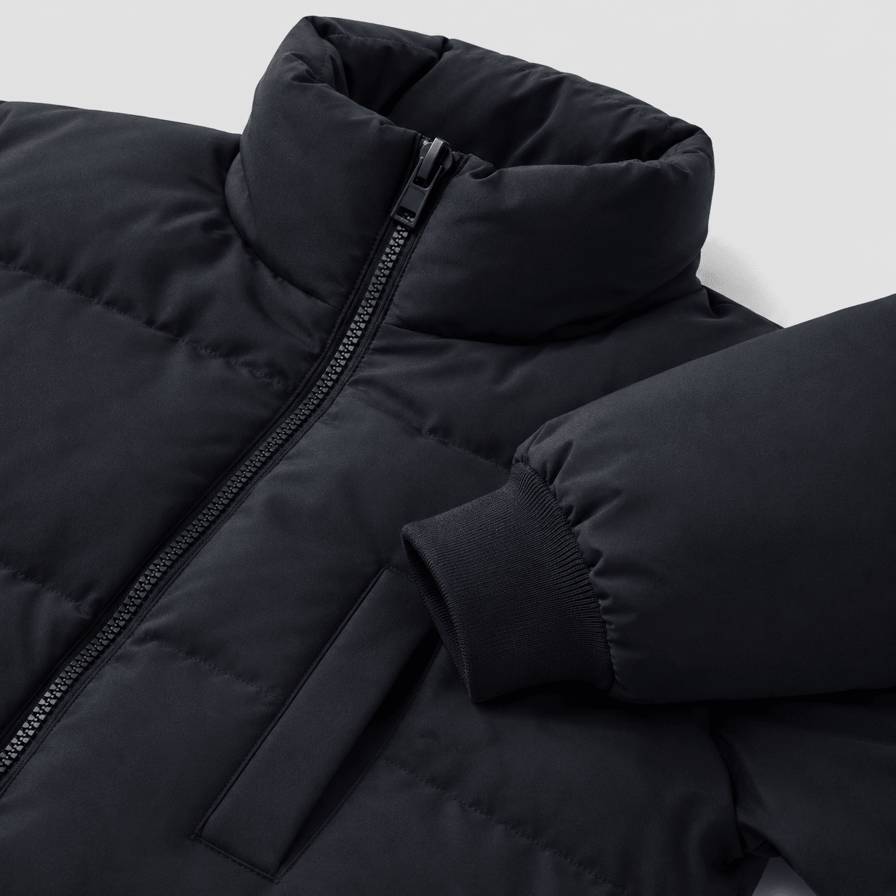 Black MAGCOMSEN Women’s Quilted Down Jacket Warm Water Resistant Puffer Winter Coat in #Color_Black