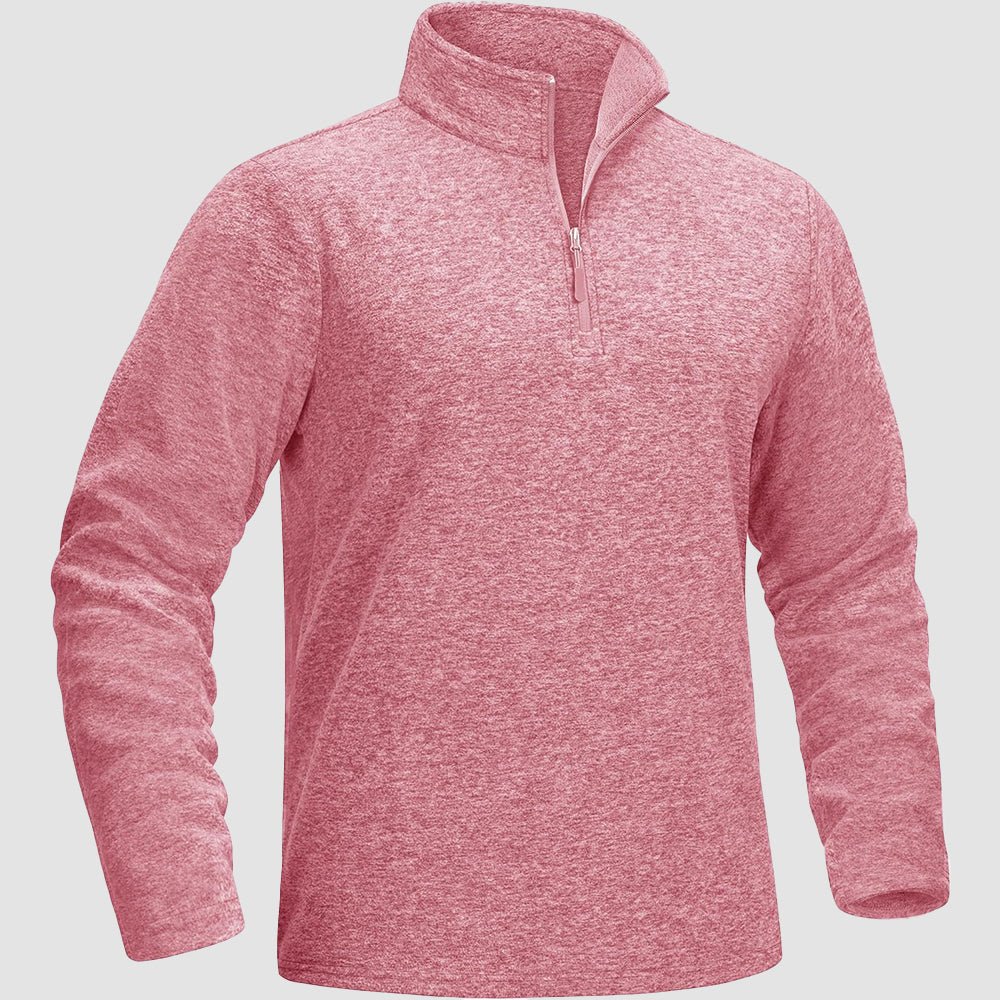 Men's 1/4 Zip Pullover Shirt Long Sleeve Sweatshirts - MAGCOMSEN