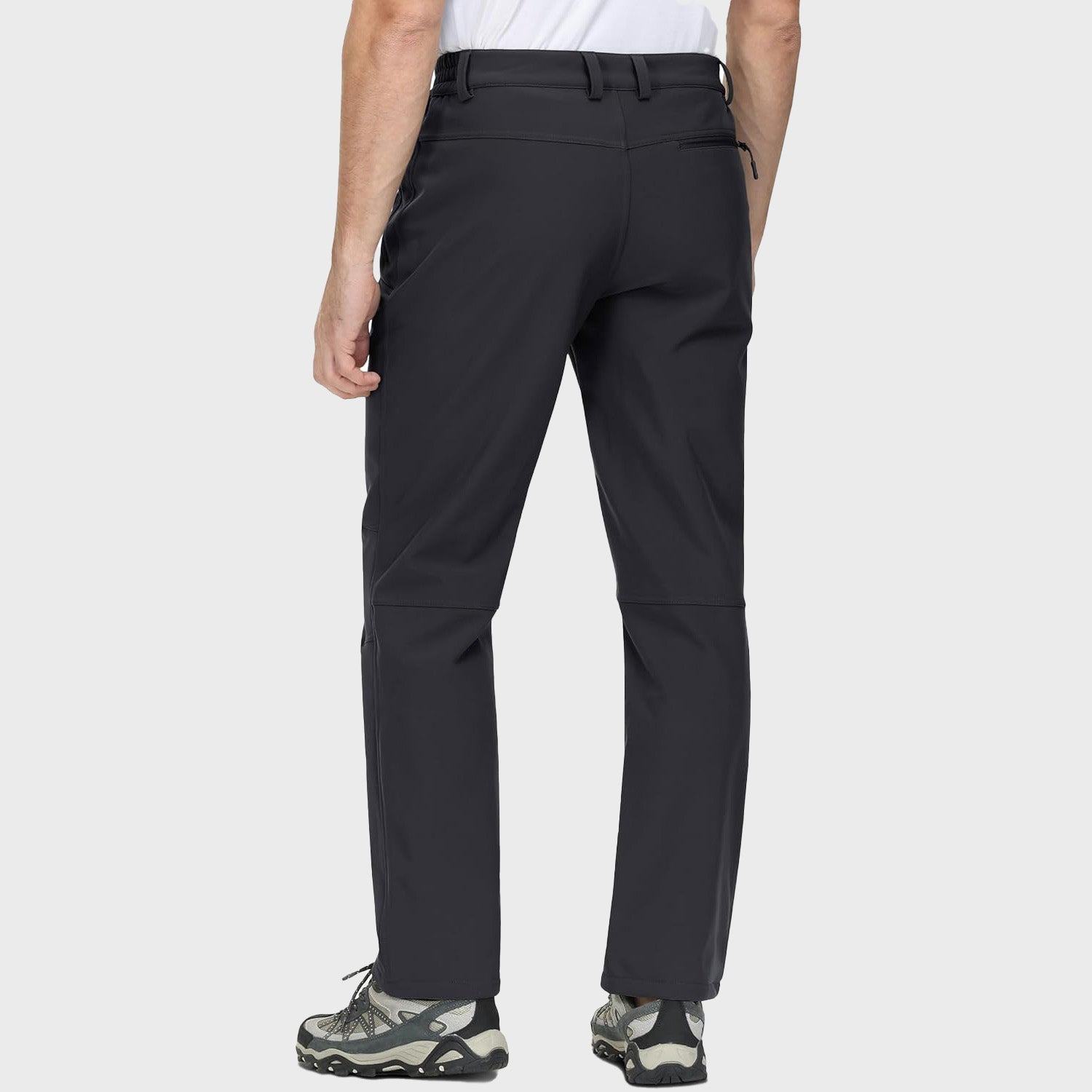 Men's Fleece Hiking Pants Water Resistant Ski Snow Pants - MAGCOMSEN