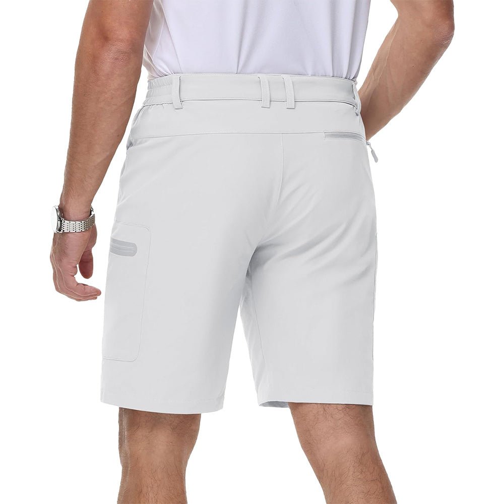 Men's Hiking Cargo Shorts with Zipper Pockets - MAGCOMSEN