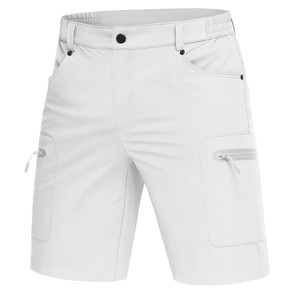 Men's Hiking Cargo Shorts with Zipper Pockets - MAGCOMSEN