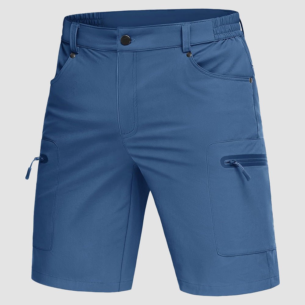 Men's Hiking Cargo Shorts with Zipper Pockets - MAGCOMSEN