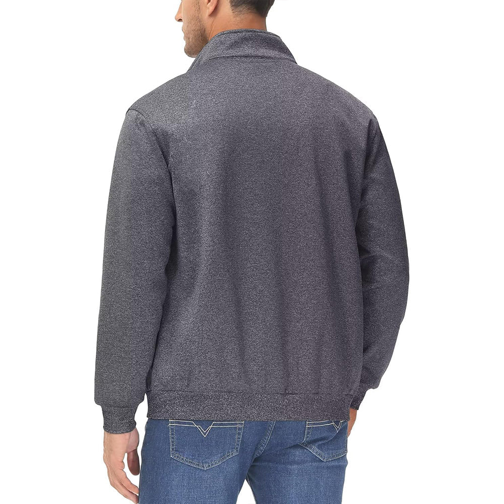 Men's Lightweight Full - Zip Track Jacket with Pockets - MAGCOMSEN