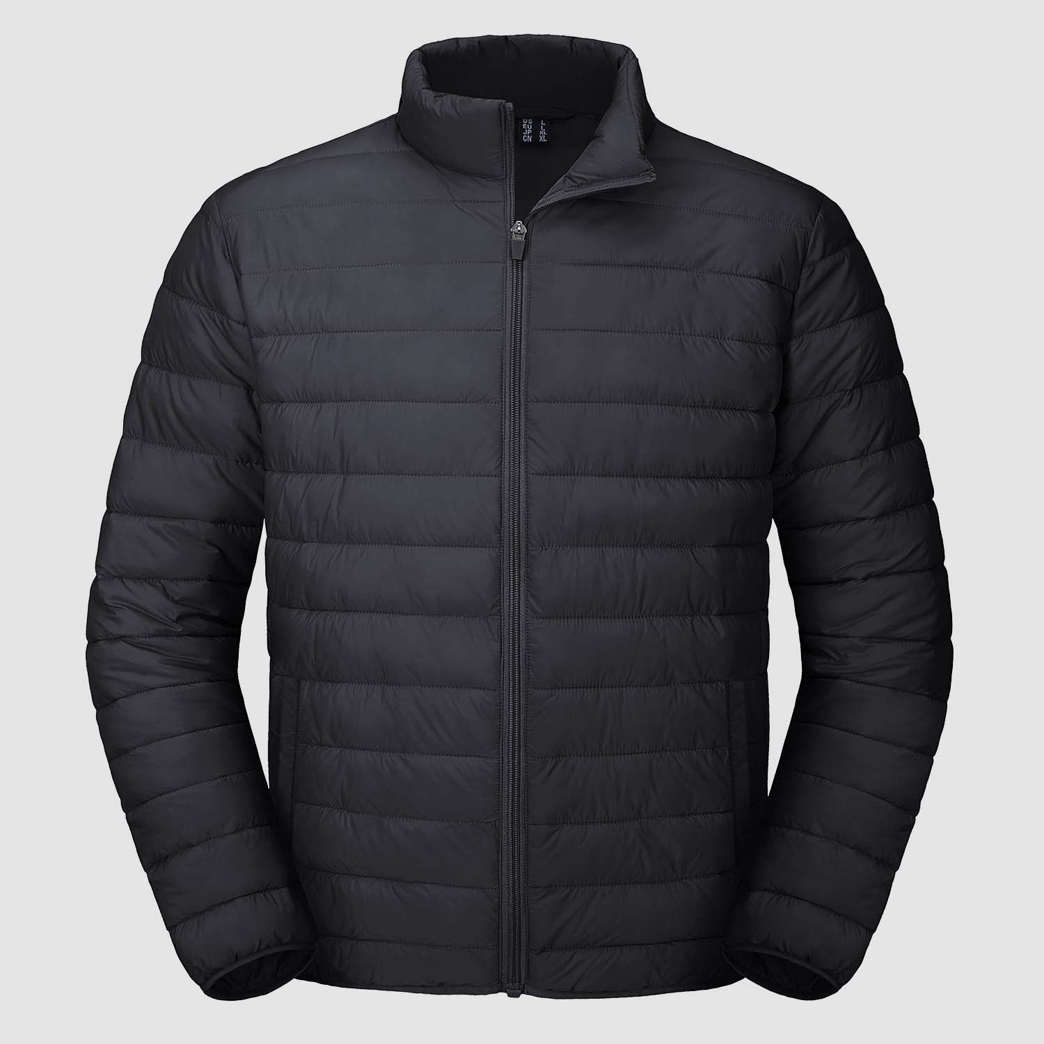Men's Lightweight Puffer Jacket – Water-Repellent Winter Coat - MAGCOMSEN