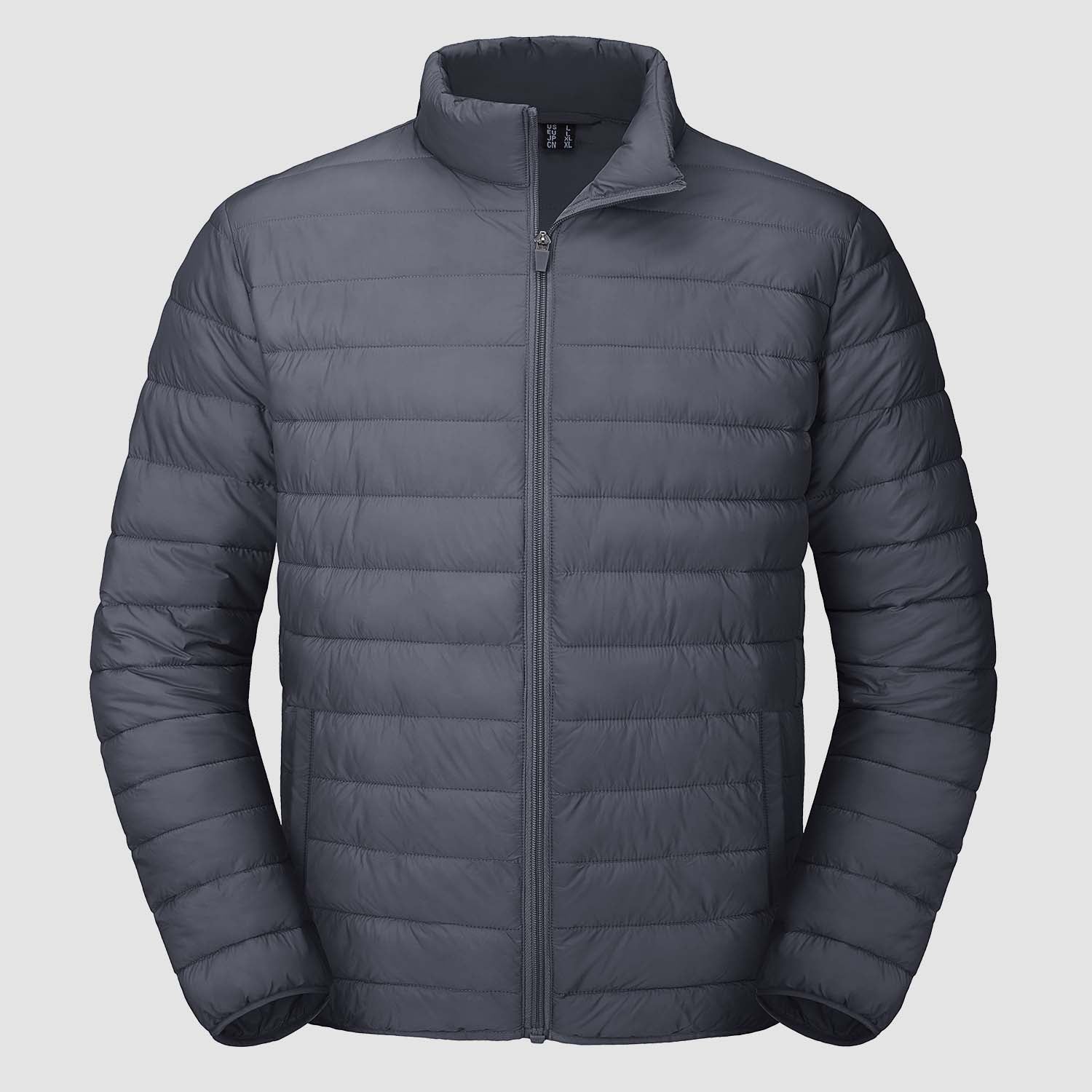 Men's Lightweight Puffer Jacket – Water-Repellent Winter Coat - MAGCOMSEN