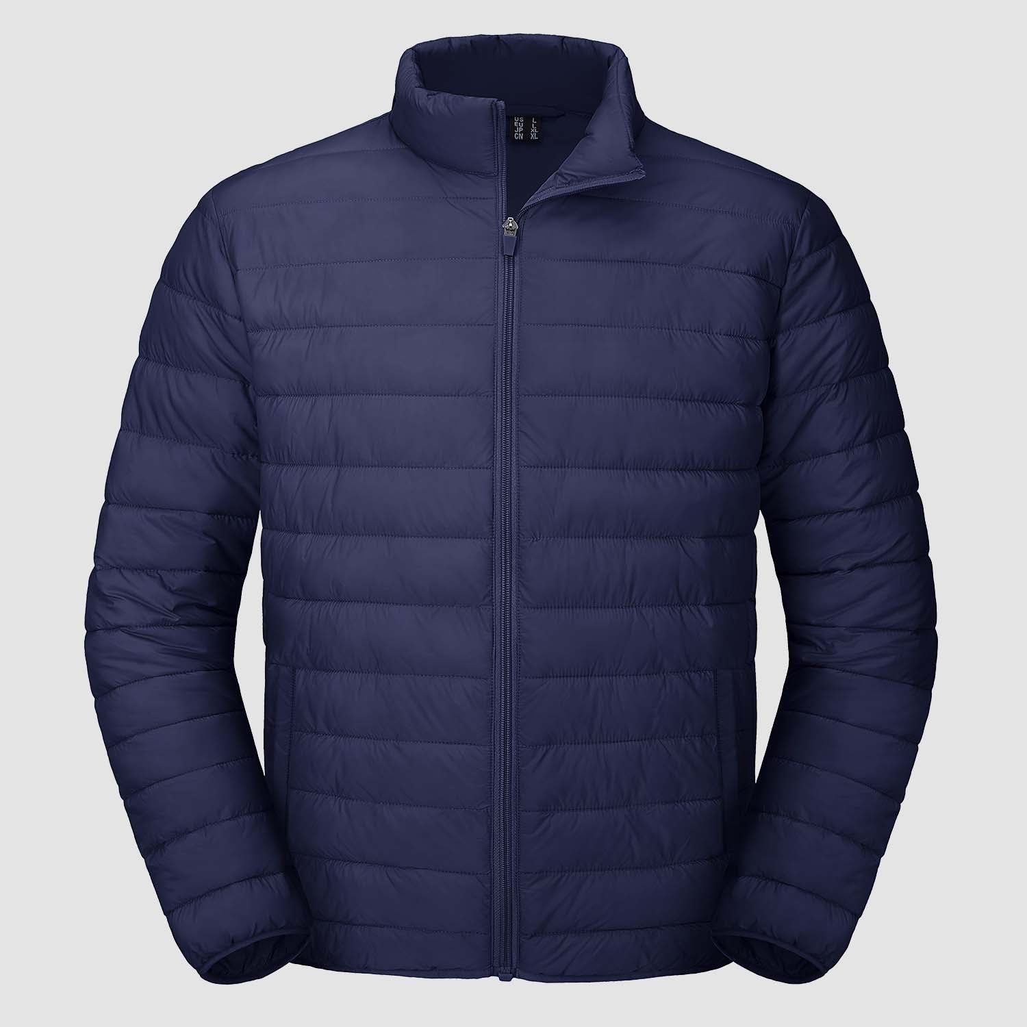 Men's Lightweight Puffer Jacket – Water-Repellent Winter Coat - MAGCOMSEN