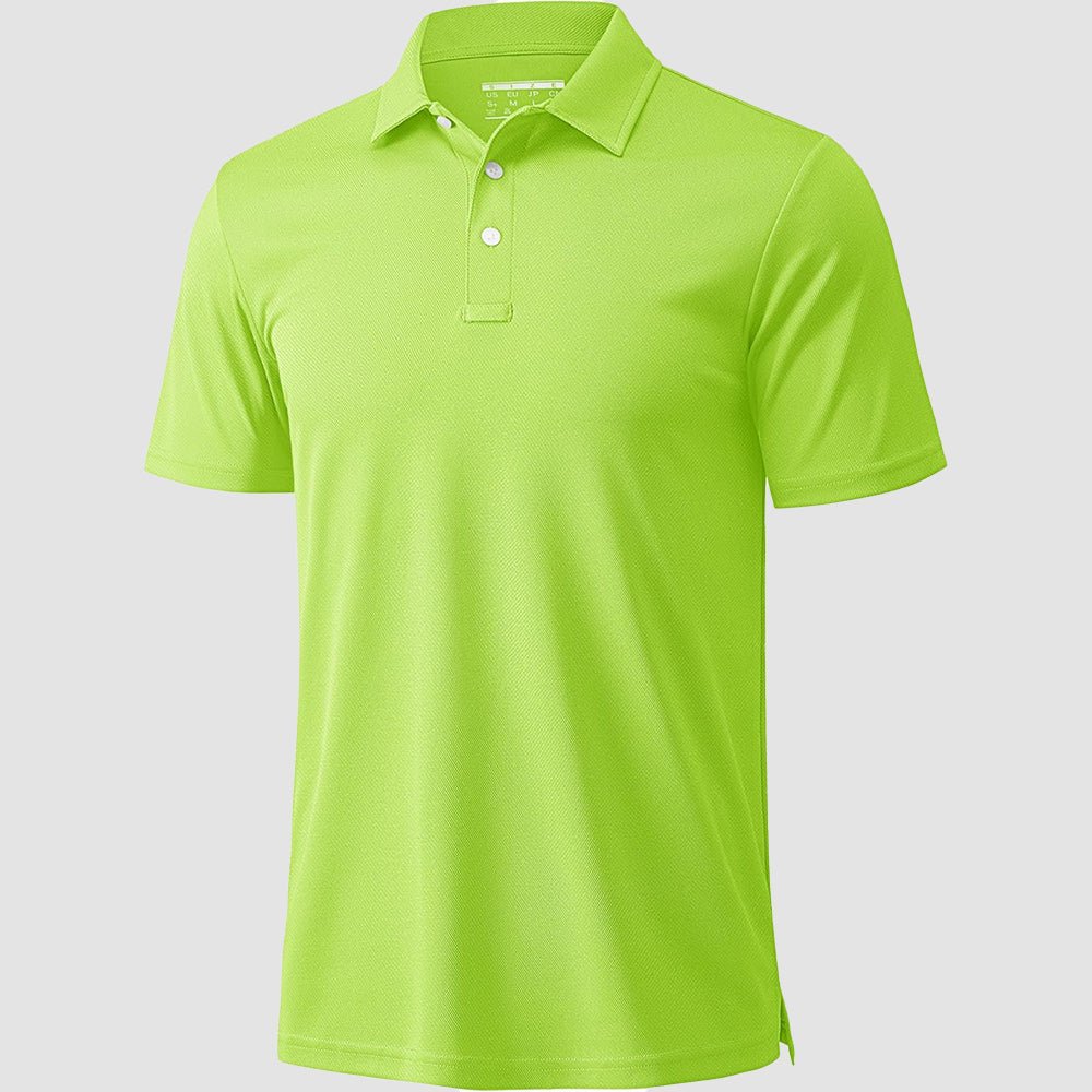 Men's Polo Quick Dry Short Sleeve Golf Polo - MAGCOMSEN