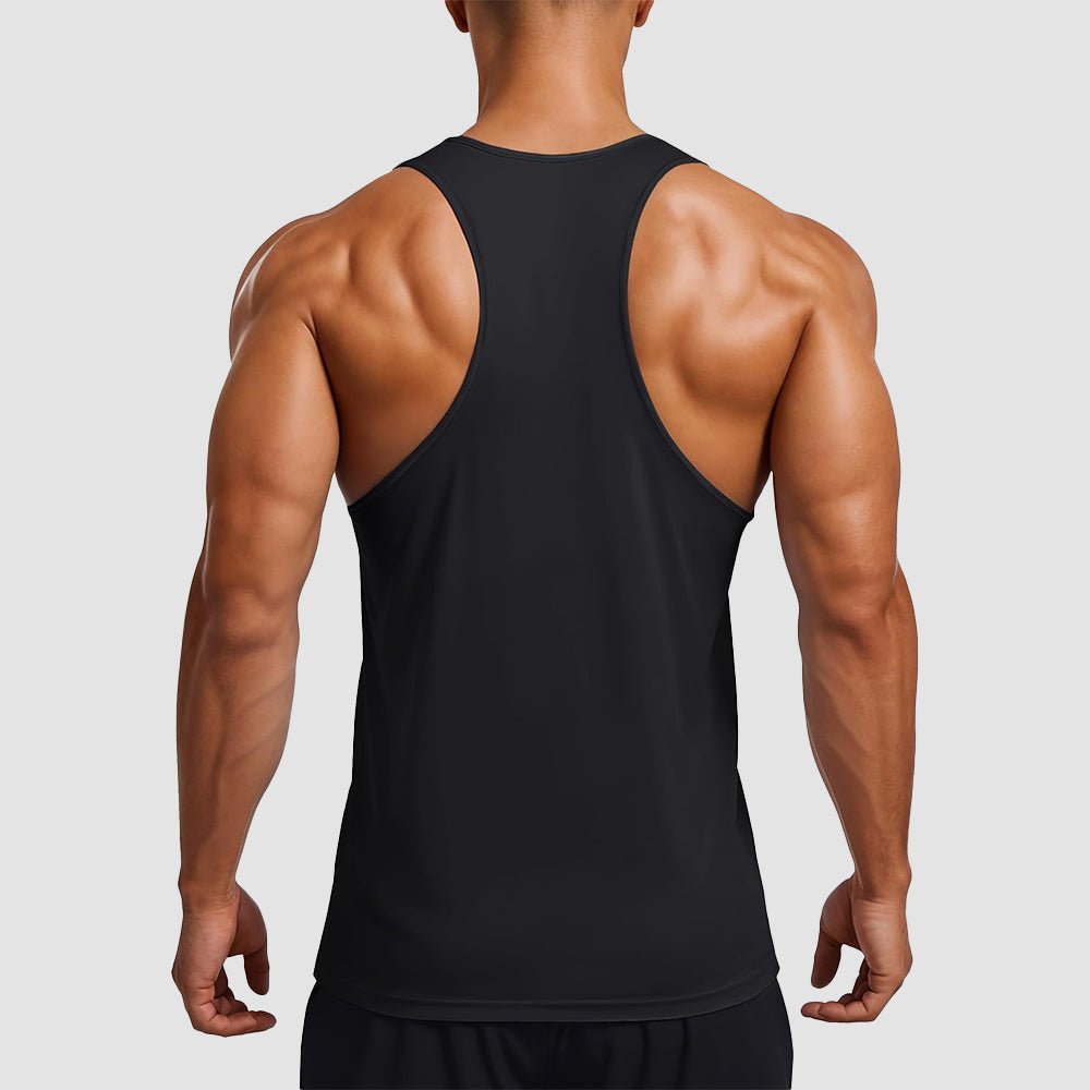 Men's Quick Dry UPF 80+ Athletic Y - Back Summer Tank - MAGCOMSEN