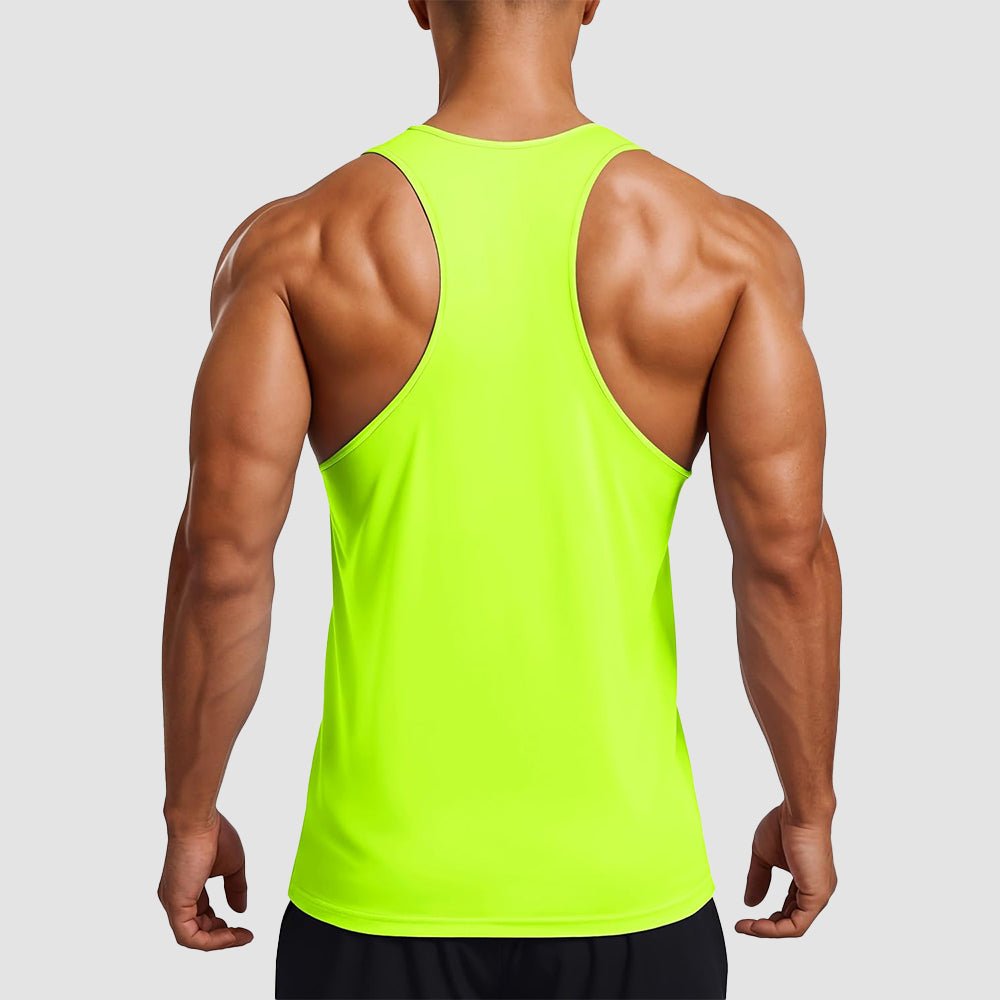 Men's Quick Dry UPF 80+ Athletic Y - Back Summer Tank - MAGCOMSEN