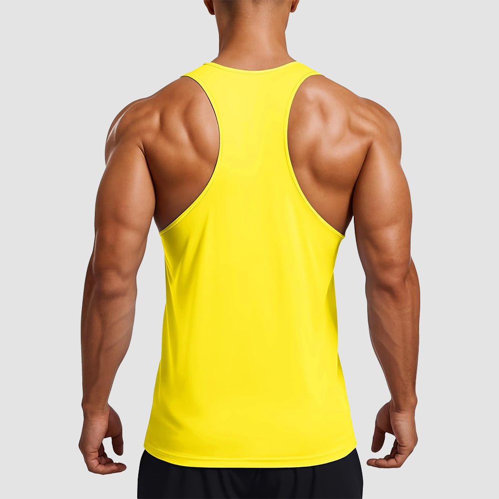 Men's Quick Dry UPF 80+ Athletic Y - Back Summer Tank - MAGCOMSEN