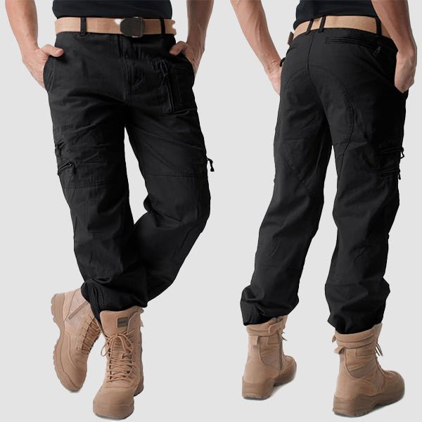 Men's Tactical Cargo Pants with 9 Pockets for Hiking - MAGCOMSEN