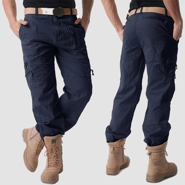 Men's Tactical Cargo Pants with 9 Pockets for Hiking - MAGCOMSEN