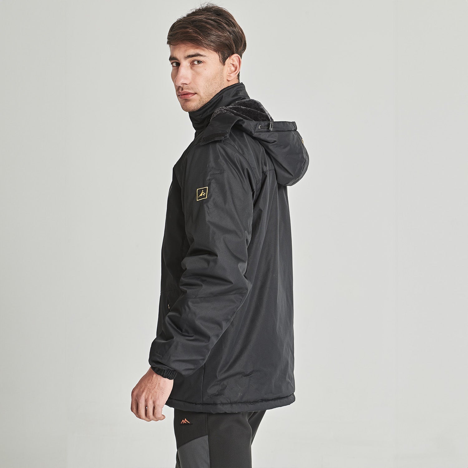 Men's Water-Repellent Winter Ski Jacket with Fleece Lining - MAGCOMSEN