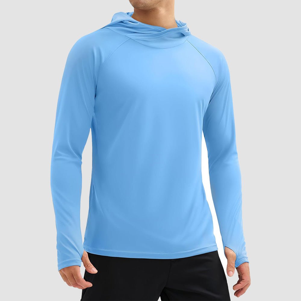 【New In】Men's Sun Shirt UPF 50+ Quick Dry Hoodie - MAGCOMSEN