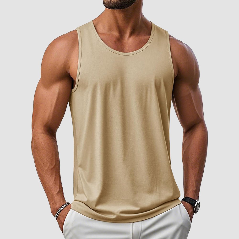 【New In】Men's UPF 50+ Muscle Tank for Summer Workouts - MAGCOMSEN