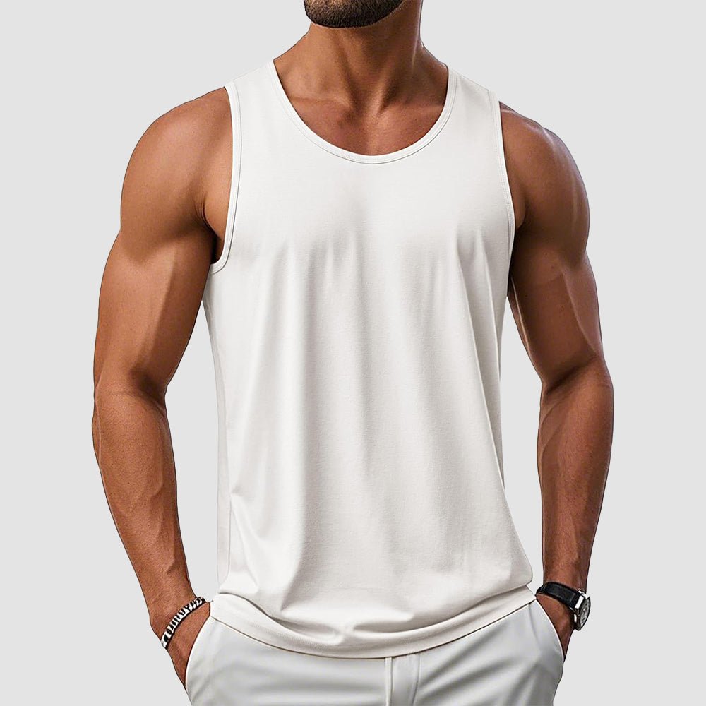 【New In】Men's UPF 50+ Muscle Tank for Summer Workouts - MAGCOMSEN