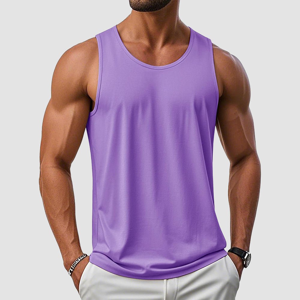 【New In】Men's UPF 50+ Muscle Tank for Summer Workouts - MAGCOMSEN