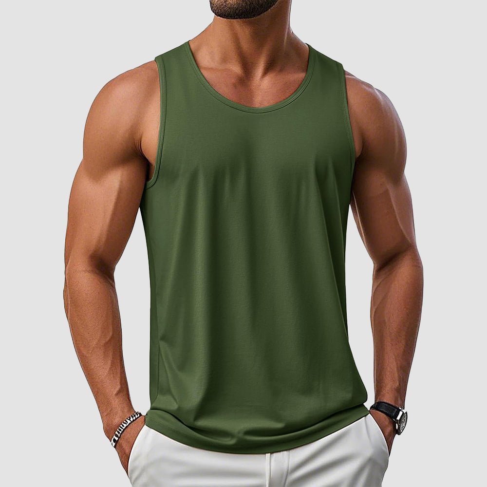 【New In】Men's UPF 50+ Muscle Tank for Summer Workouts - MAGCOMSEN