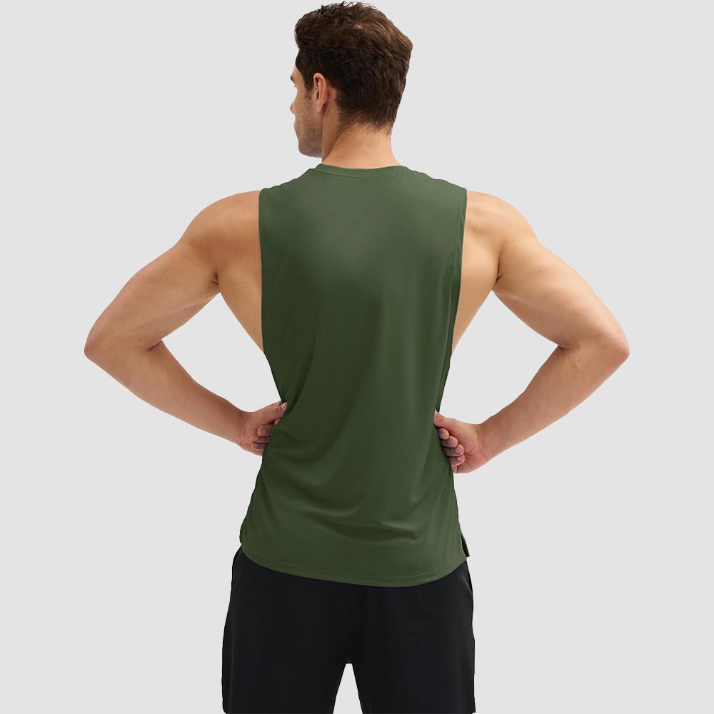 【New In】Men's Workout Tank – Quick - Dry Sleeveless Gym Shirt - MAGCOMSEN