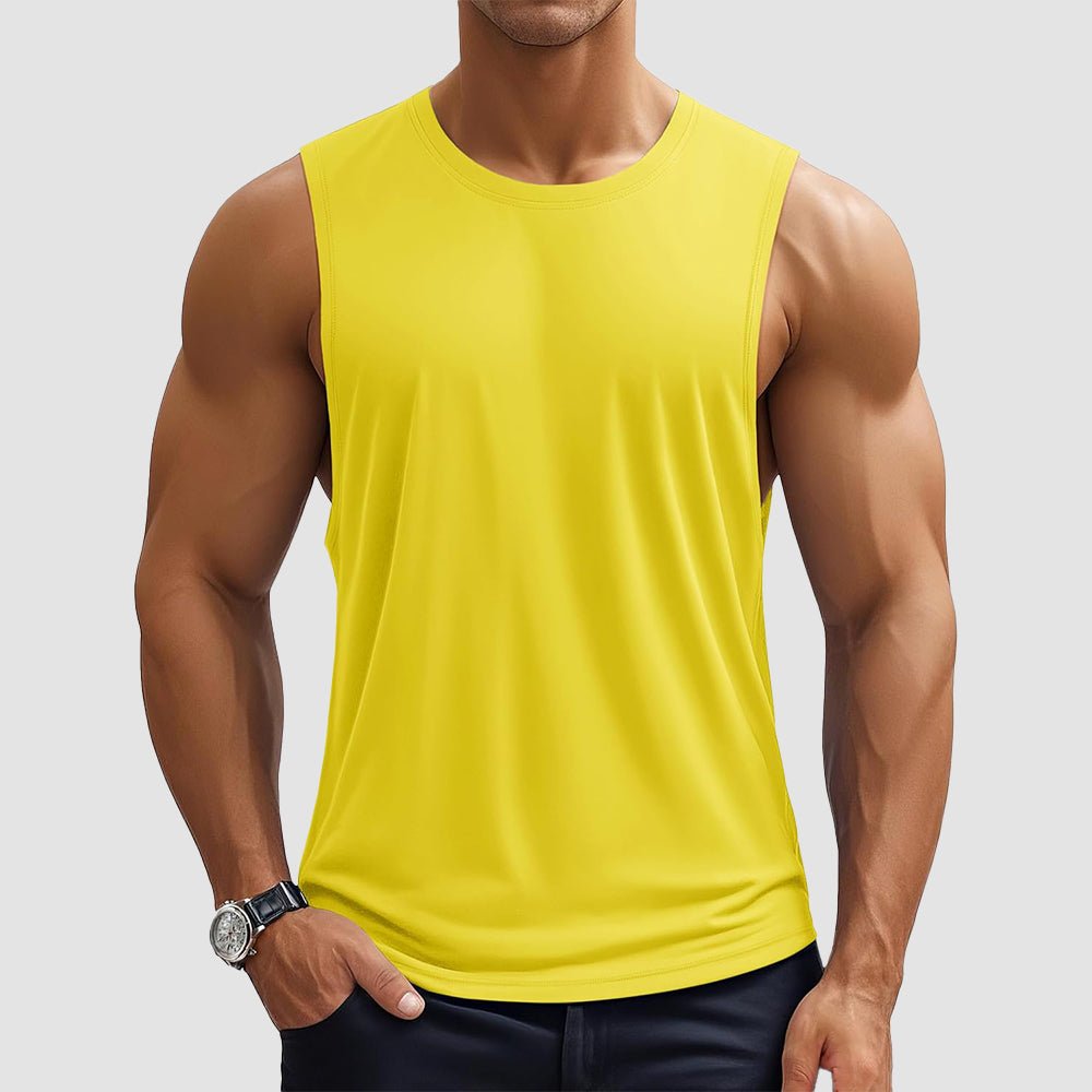 【New In】Men's Workout Tank – Quick - Dry Sleeveless Gym Shirt - MAGCOMSEN