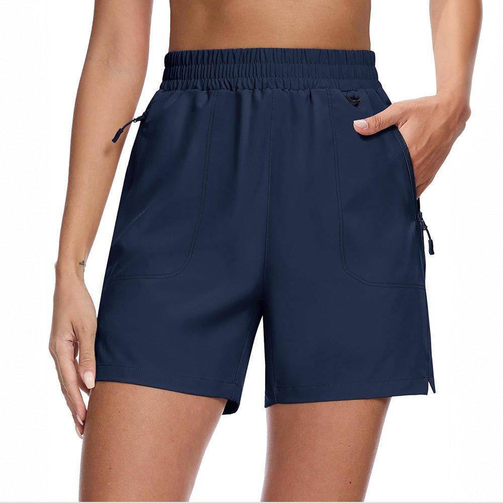 Navy 【New In】Women's 5' Quick Dry Hiking Shorts UPF 50+ - MAGCOMSEN