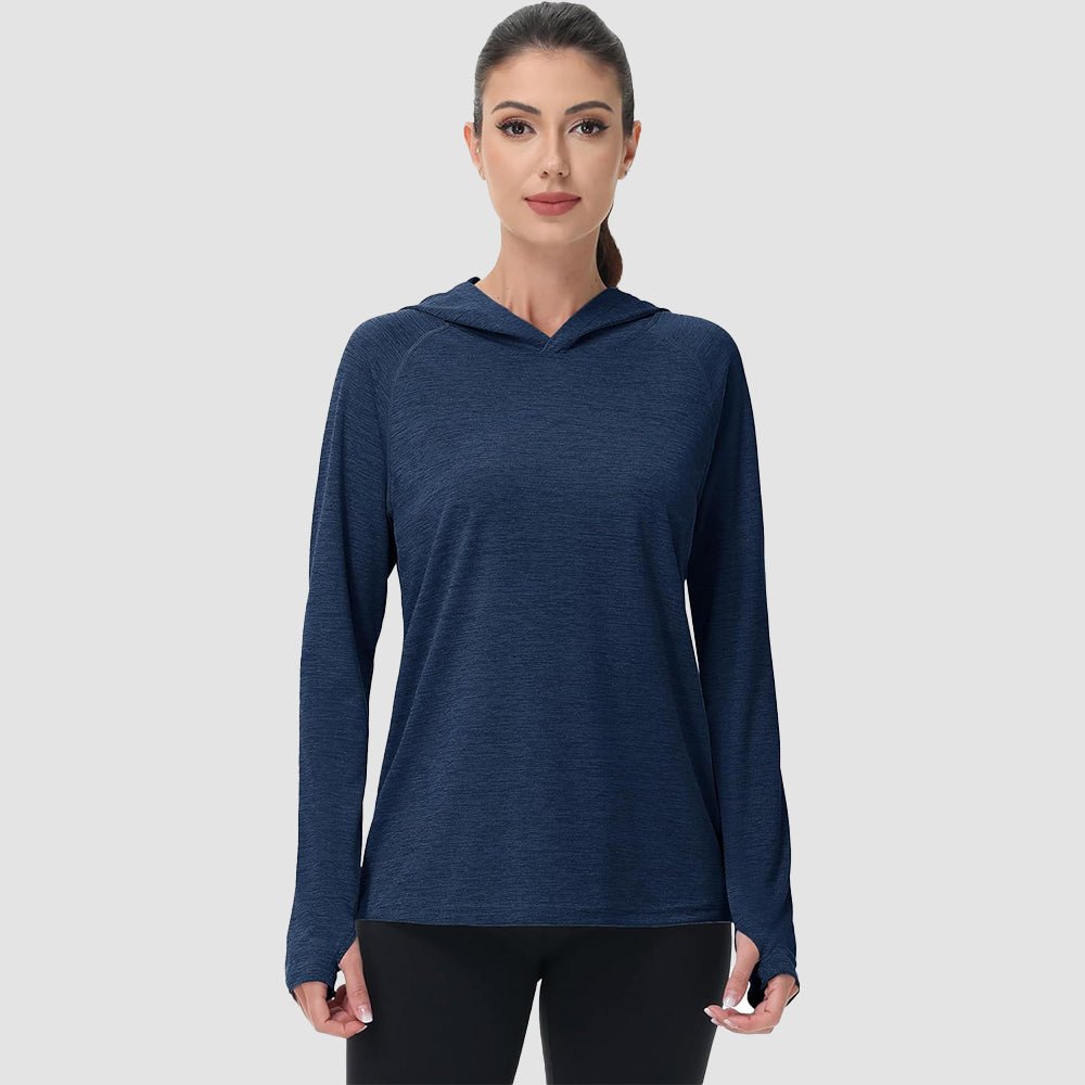 Women's Mint Hoodie UPF 50+ Sun Protection Shirt with Thumb Hole - MAGCOMSEN