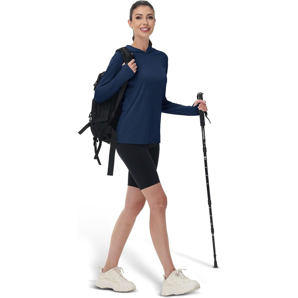 Women's Mint Hoodie UPF 50+ Sun Protection Shirt with Thumb Hole - MAGCOMSEN