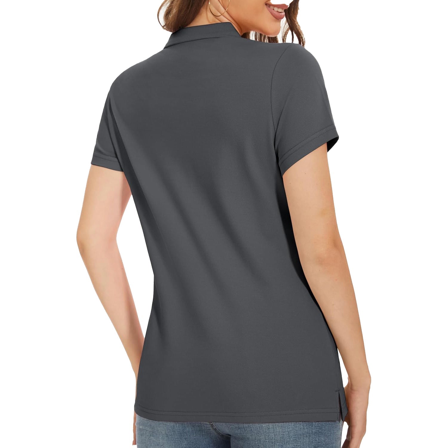 Women's Polo Shirt Cotton Summer Uniform - MAGCOMSEN