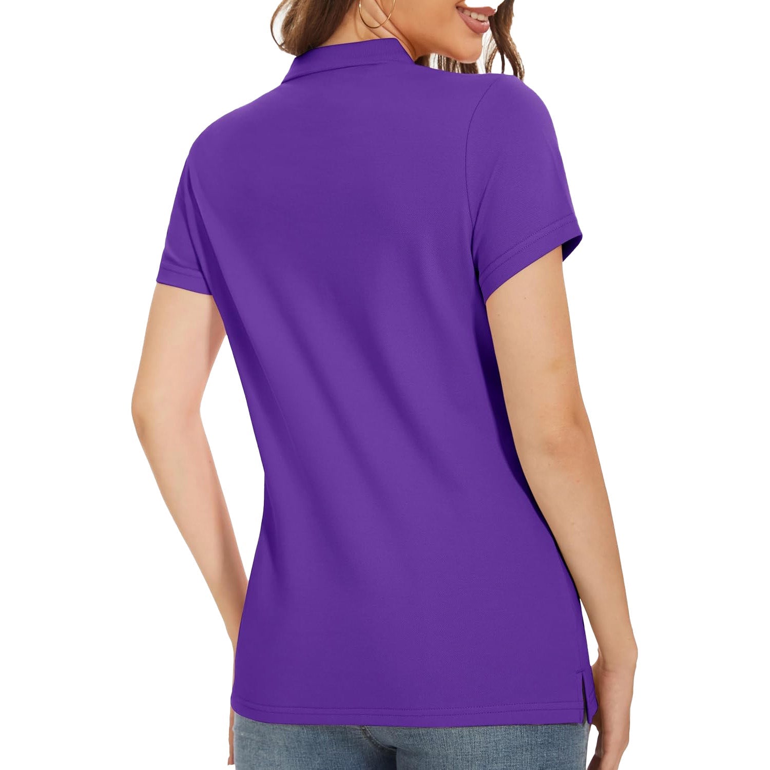 Women's Polo Shirt Cotton Summer Uniform - MAGCOMSEN