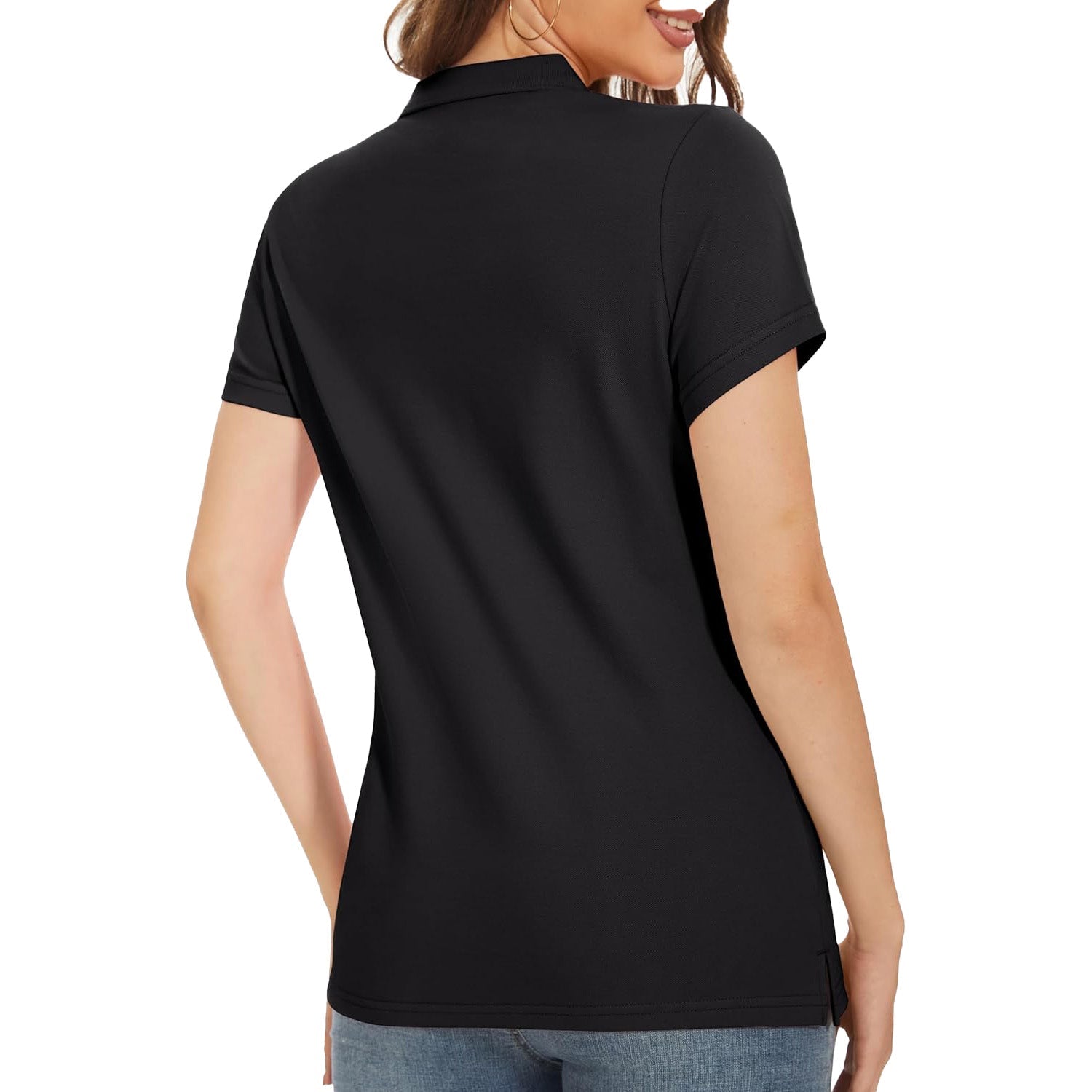 Women's Polo Shirt Cotton Summer Uniform - MAGCOMSEN