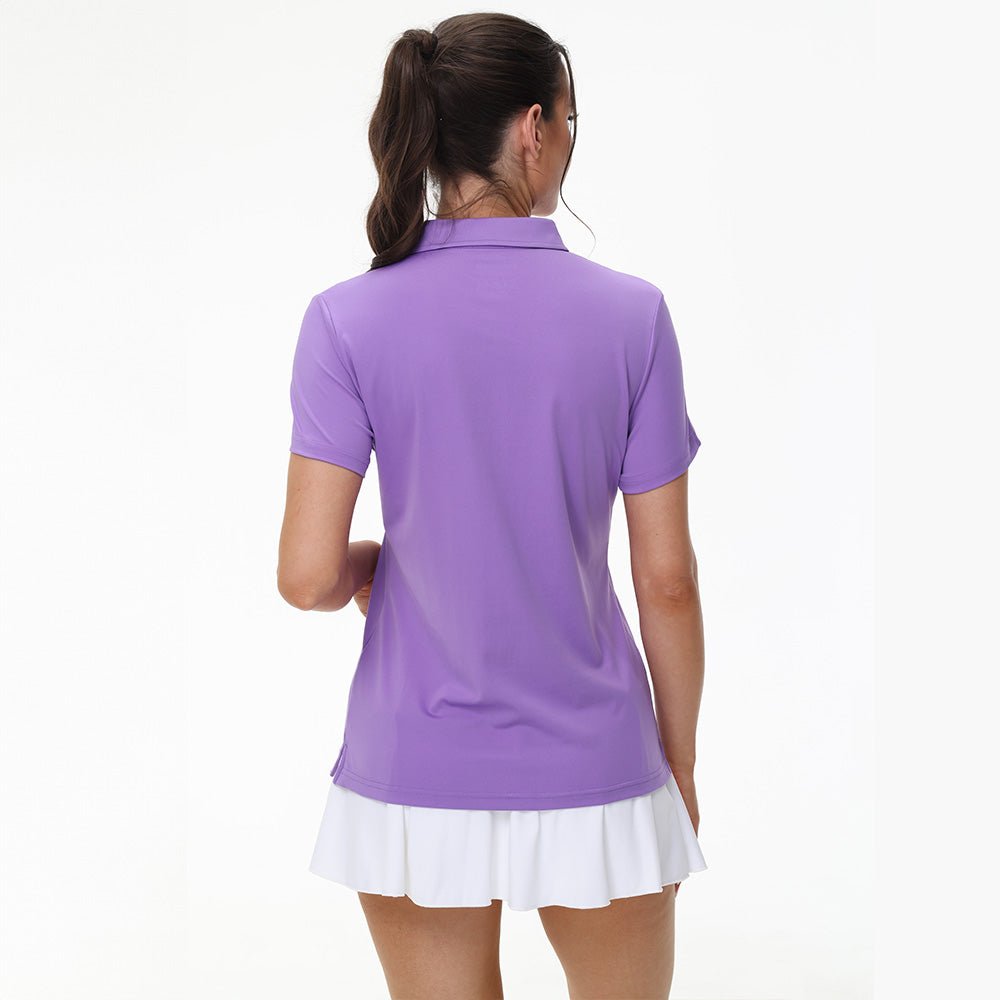 Women's Polo Shirts UPF 50+ Sun Protection Short Sleeve Golf Shirt Quick Dry - MAGCOMSEN