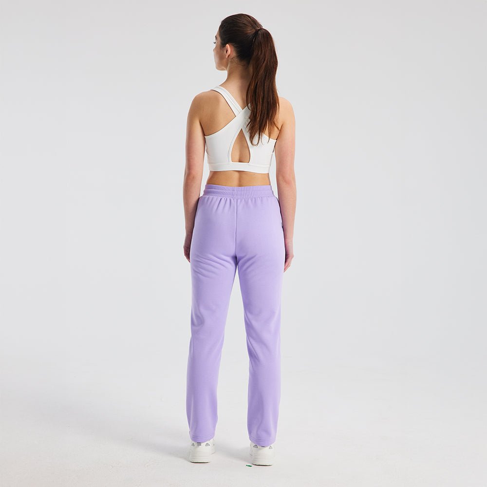 Taro Purple Women's Sweatpants Fleece Pants Thermal Winter Pants - MAGCOMSEN