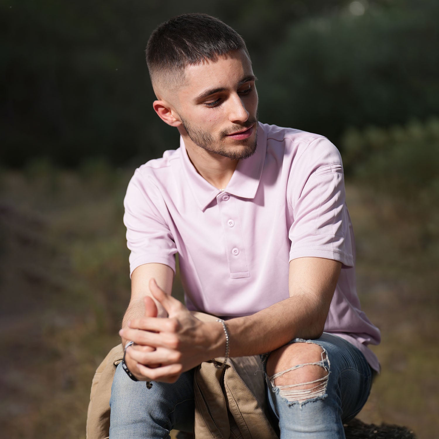 Men's Golf Quick Dry  Polo Shirt