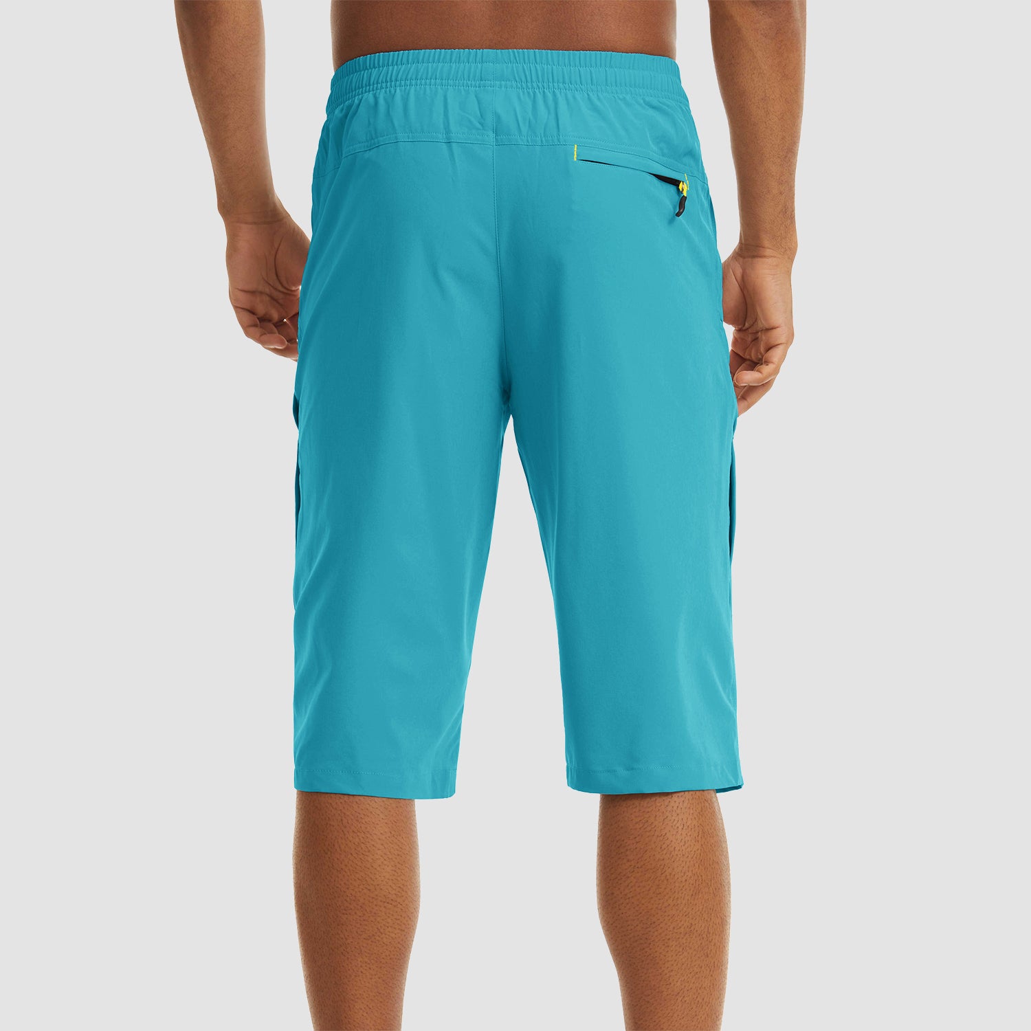 Lake Blue Men's Quick Dry Hiking Running Shorts-MAGCOMSEN