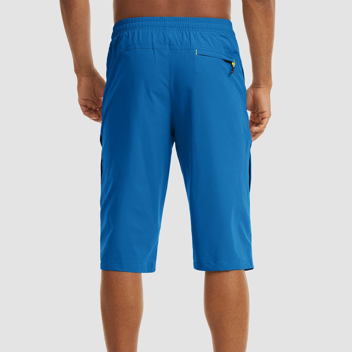 Royal Blue Men's Quick Dry Hiking Running Shorts-MAGCOMSEN