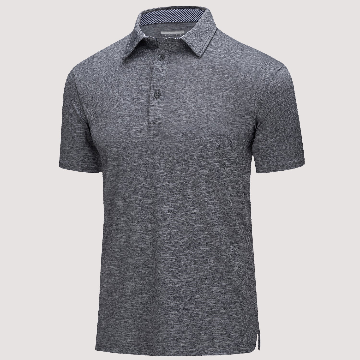 Men's Polo T-Shirt Quick Dry Performance Short Sleeve Golf Shirt